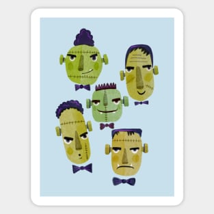 Fancy Frankensteins Sticker